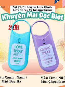 Xịt thơm miệng Love Spray- Kissing Spray chính hãng