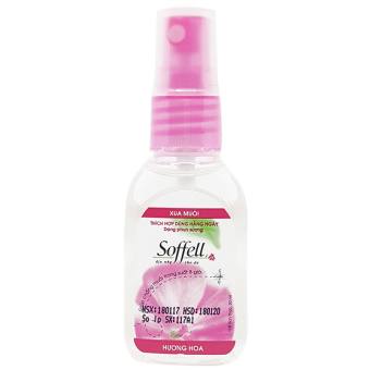 Xịt chống muỗi xua muỗi phun sương Soffell Sofell Softfell Softfel chai 30ml