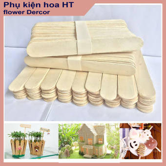 Que kem gỗ, que đè lưỡi (100g)