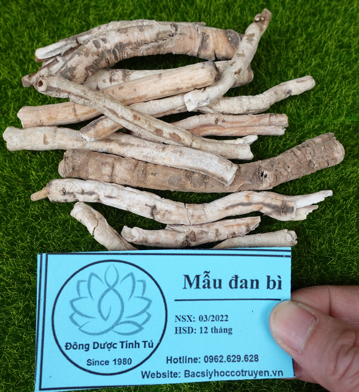 Mẫu đan bì 100g, dược liệu loại 1, khô, sạch
