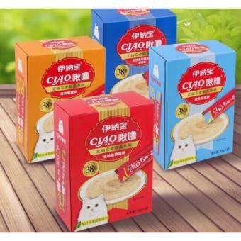 Súp thưởng Ciao churu cho mèo hộp 38 Tuýp 14g