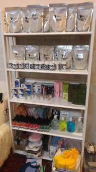 KỆ SÁCH GỖ 80CM - 5 TẦNG TRẮNG SỮA