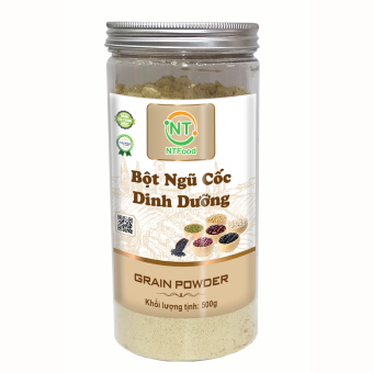 Bột Ngũ Cốc Dinh Dưỡng các loại đậu NTFood 500g / 300g - Nhất Tín Food