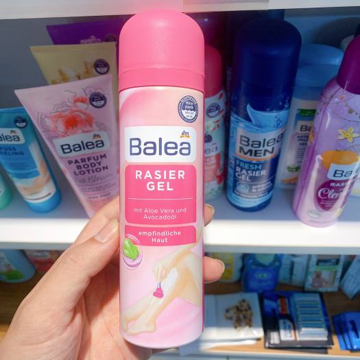 Bọt Cạo Lông,Gel Cạo Lông Balea Đức Toàn Thân Và Bikini