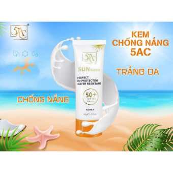 Kem chống nắng dưỡng da giữ ẩm 5AC Hàn Quốc - Phiếu bảo hành chính hãng