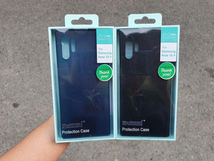 Ốp lưng memumi siêu mỏng 0.3mm cho samsung note 10, note10 plus/ note 10+ chính hãng