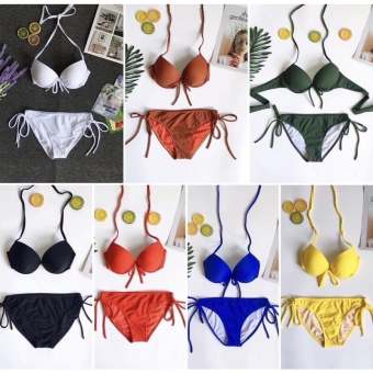 Bikini 2 mảnh cúp ngực có gọng mút dày siêu nâng.