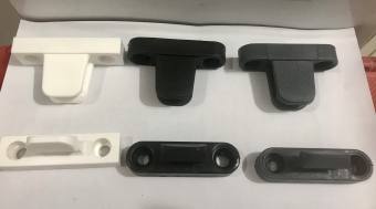 Cục hít cửa nhôm, cửa nhựa, cửa gỗ - 3 màu, trắng, đen, xám