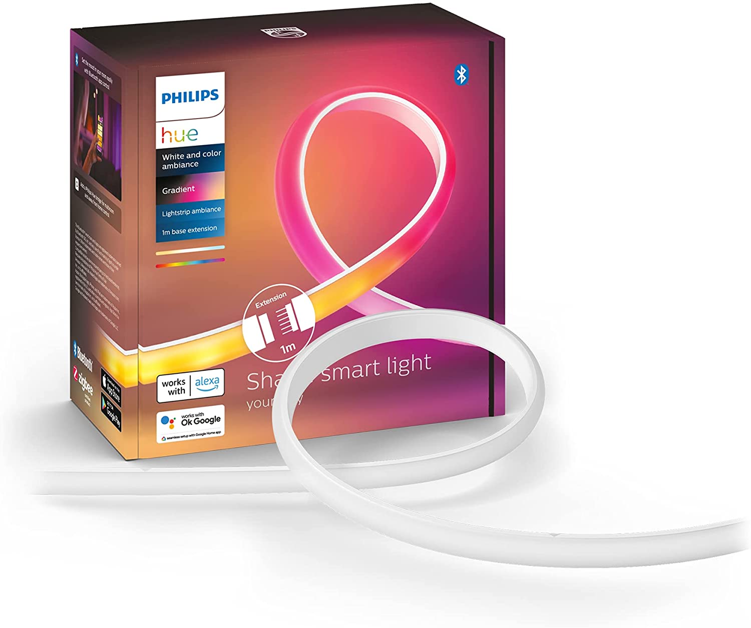 philips hue white and color strip