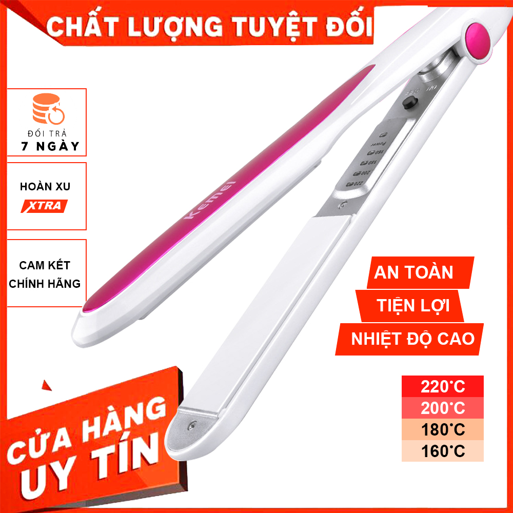 Máy làm tóc, duỗi uốn tóc tạo kiểu KEMEI KM-532 chính hãng cao cấp, chống giật thông minh