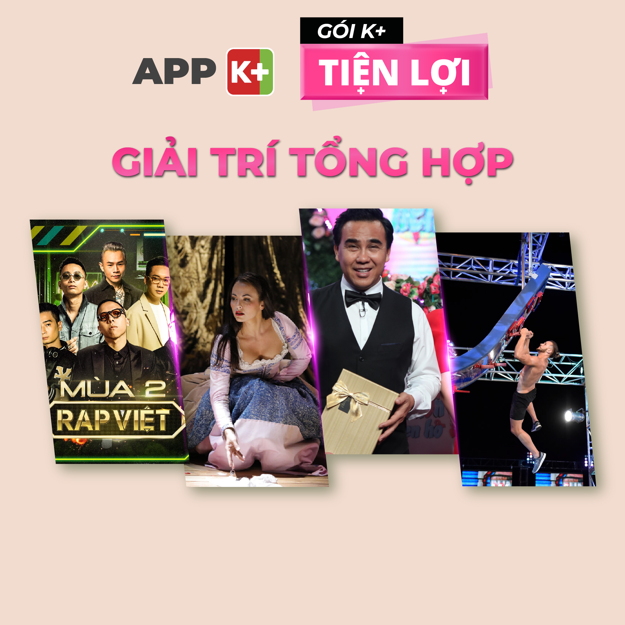 App k+ gói tiện lợi - thời hạn 1 tháng