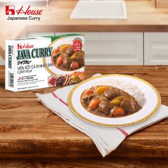 JAVA CURRY 1kg – viên xốt cà ri Nhật Bản curry roux
