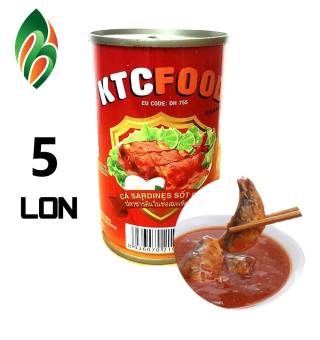 COMBO 5 HỘP CÁ MÒI KTC FOOD