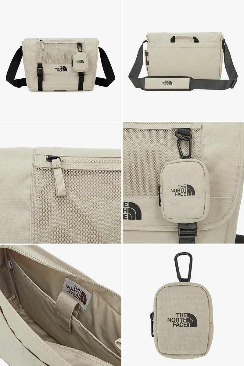 ★THE NORTH FACE★ White Label Super Messenger Bag LCHARCOAL The North Face White Label Collection Super Messenger Bag L
