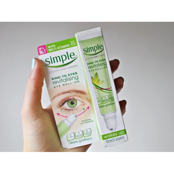 Lăn dưỡng giảm quầng thâm và bọng mắt simple