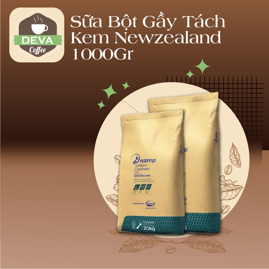 Sữa Bột Gầy Tách Kem Newzealand (Skim Milk Powder Newzealand)1000Gr
