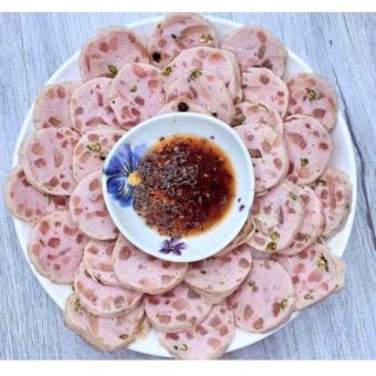 Chả lụa bì ớt xiêm xanh 500g (Ship hoả tốc hcm)