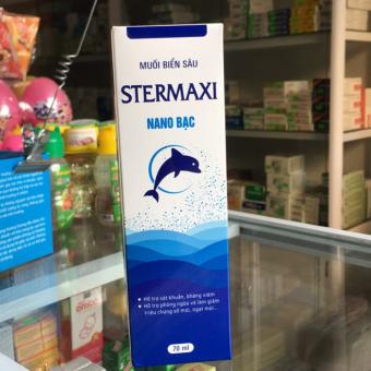 Xịt rửa mũi stermaxi nano bạc lọ 70ml