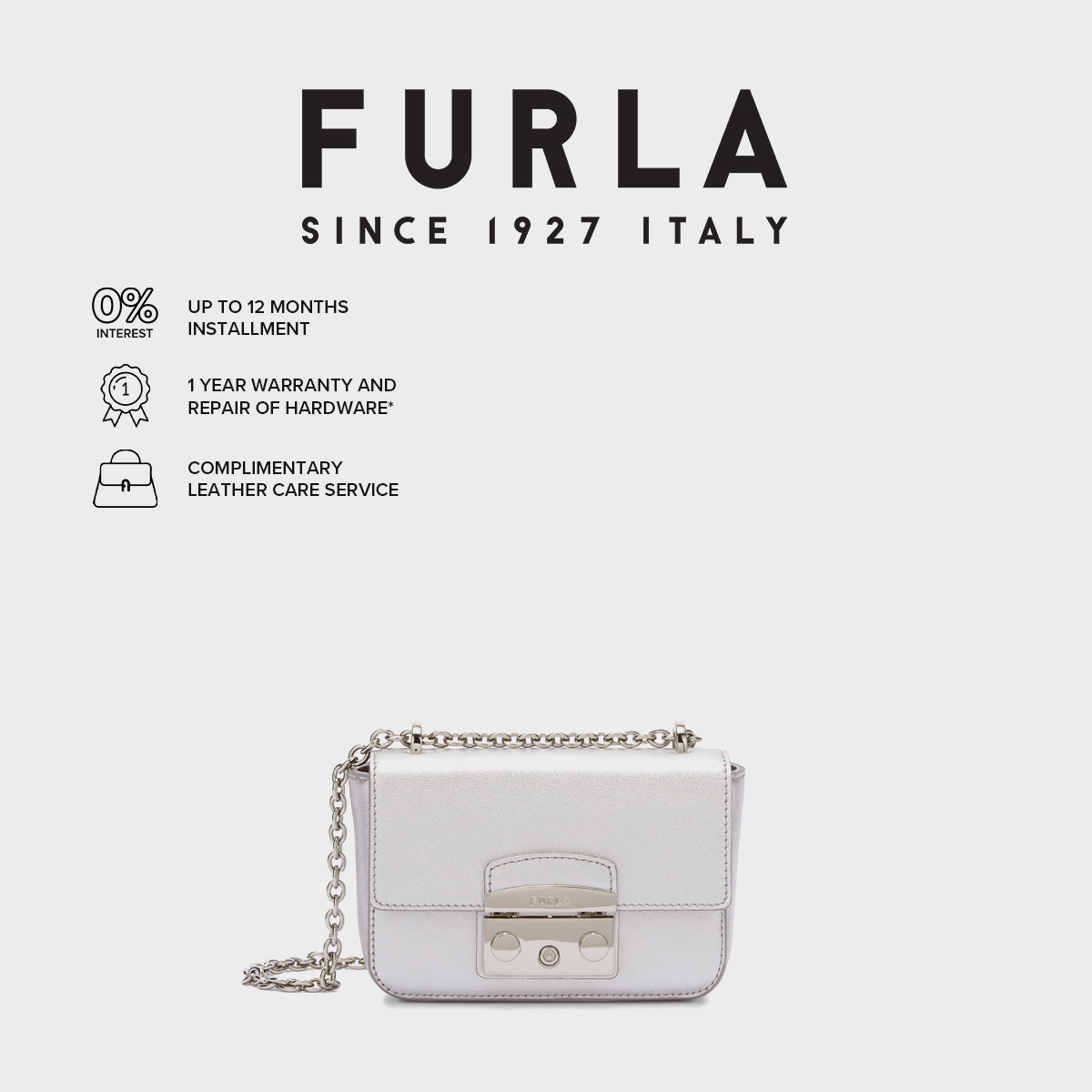 Furla metropolis mini on sale beige