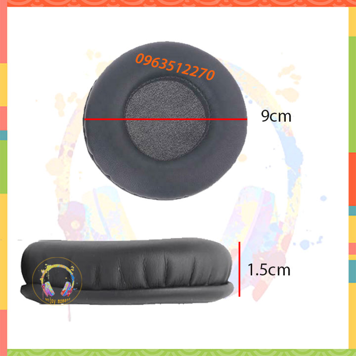 1 cặp đệm tai nghe 9cm_đệm thay thế tai nghe 9cm