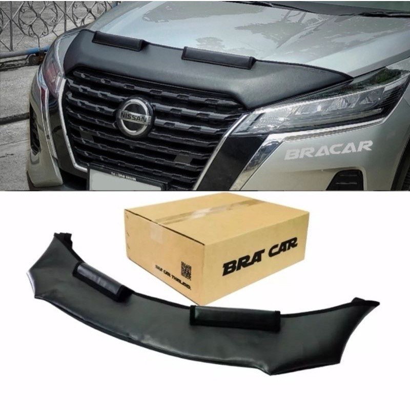หน้ากากหนังกันหินกันแมลงฝากระโปรงหน้ารถยนต์ยี่ห้อ Nissan Kicks ราคา 1,490 บาท*ส่งฟรี
