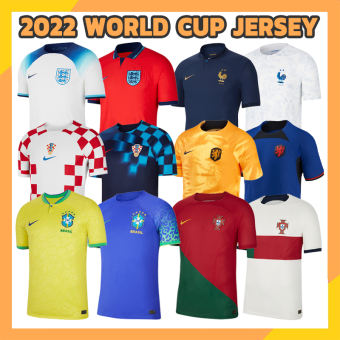 Áo Thi Đấu Anh World Cup 2022 Qatar Áo Thi Đấu Pháp Áo Thi Đấu Brazil Áo Thi Đấu Bồ Đào Nha Áo Thi Đấu Hà Lan Áo Thi Đấu Croatia Sân Nhà Sân Khách Áo Thi Đấu Tùy Chỉnh Áo Thi Đấu Bóng Đá 22/23 Cho Nam