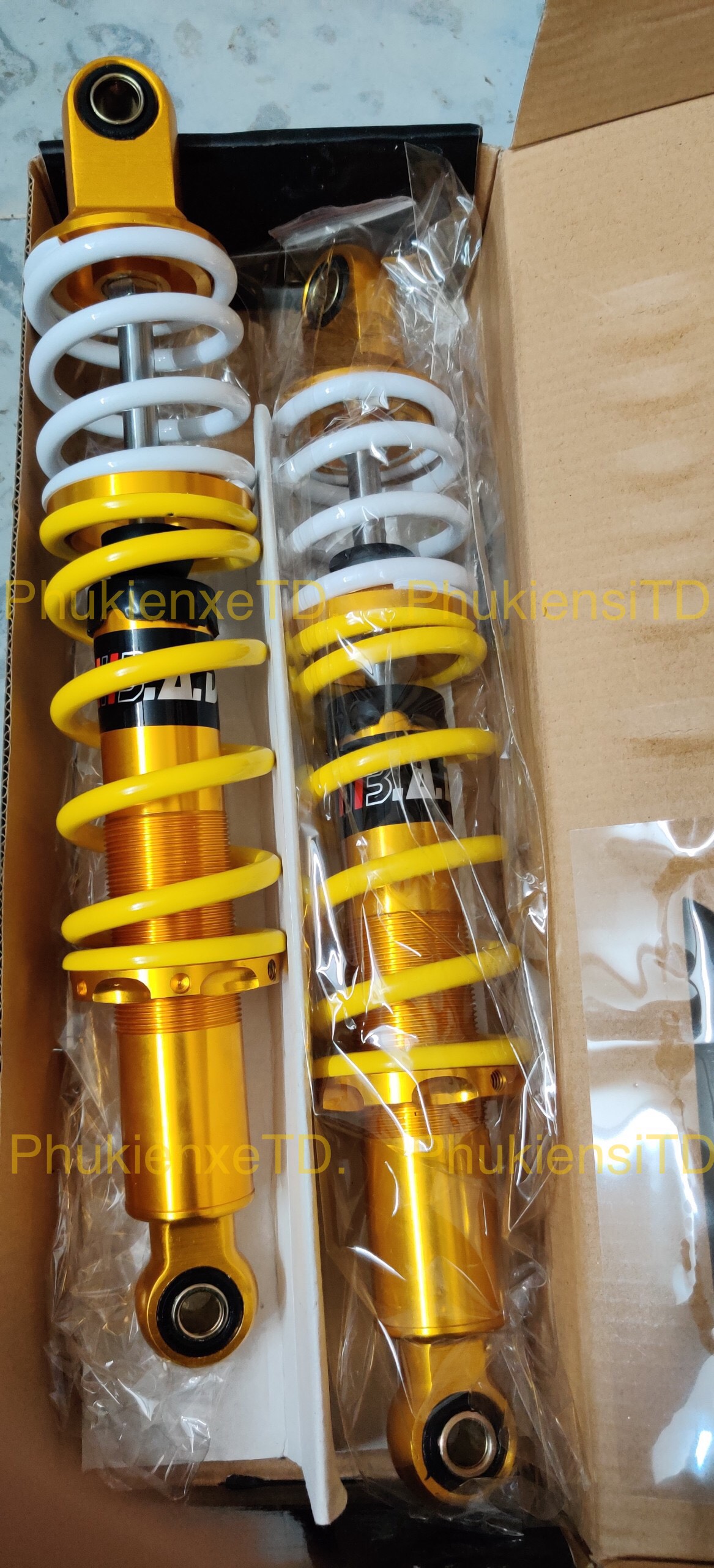 Phuộc ASIRO 2 tầng lắp Dream Wave Elegant Axelo Future Charly Cub Sirius Jupiter Taurus Caphe Suviva...