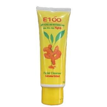 Sữa rửa mặt nghệ E100 100g