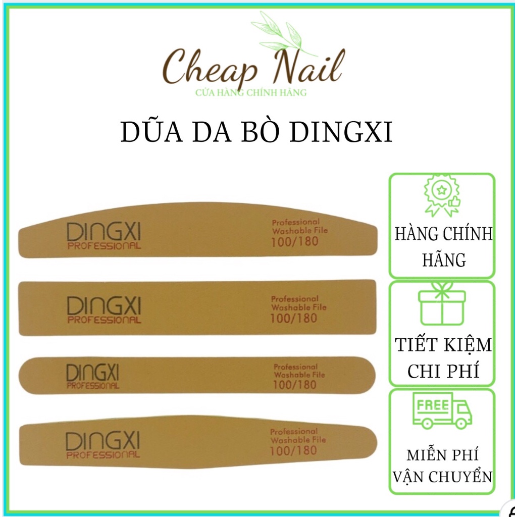 Dũa móng, dũa phom bột cao cấp dingxi 120/180- Cheap Nail