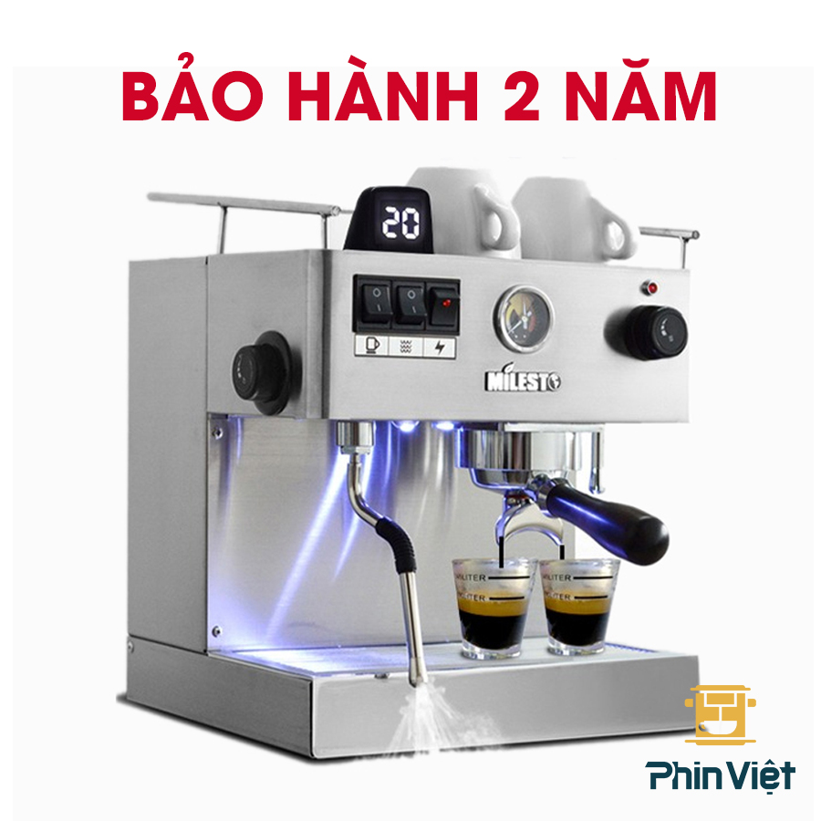 Máy pha cà phê espresso chuyên nghiệp Milesto EM19