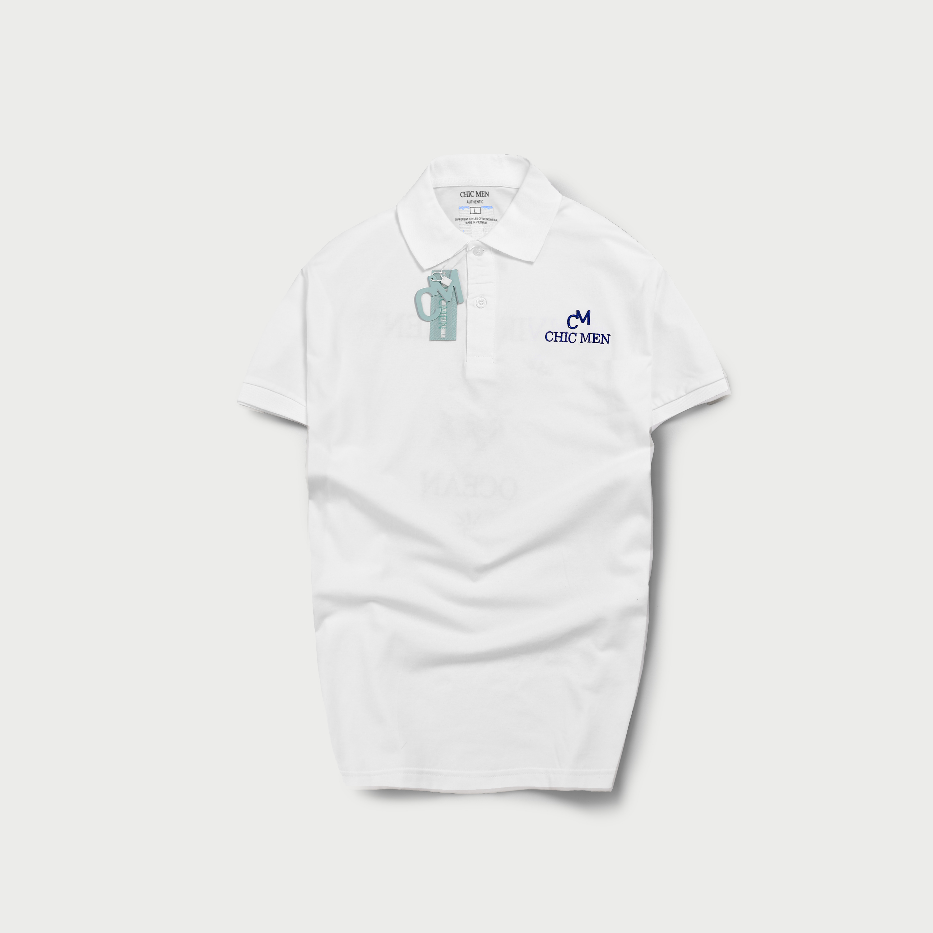 Áo polo nam cổ bẻ ,form regular cvc, vải thun cotton 100%, chicneo premium - chicmen