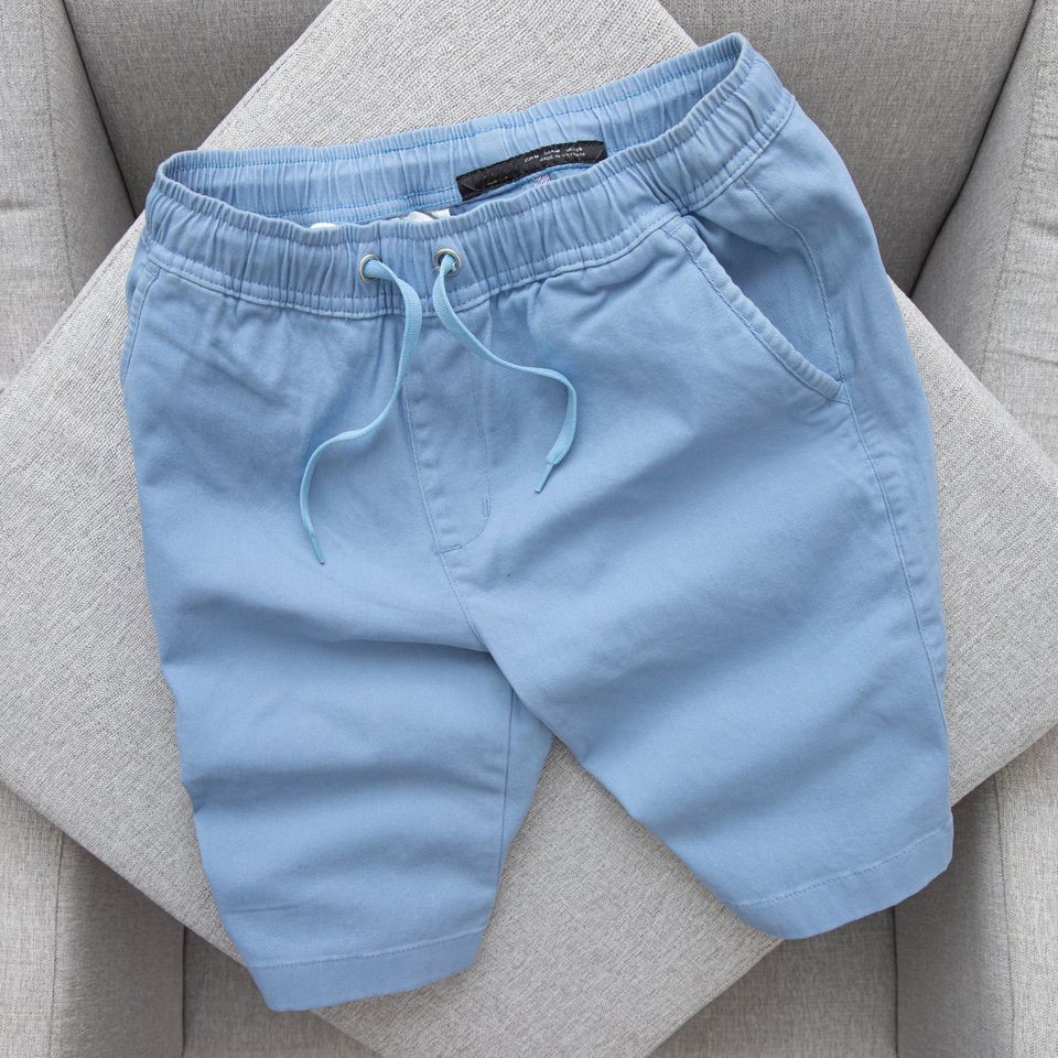 Quần ngố nam chất vải kaki co giãn nhẹ thích hợp mặc mùa hè