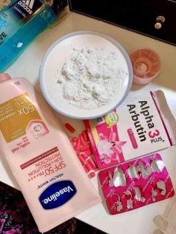 Kích trắng Alpha Arbutin 10 viên Thái Lan