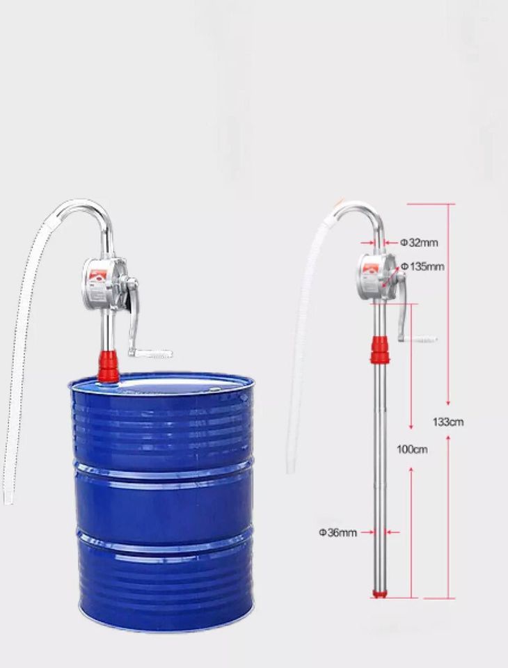 Máy bơm nước, Bơm dầu, Bơm nhớt quay tay hợp kim nhôm siêu nhẹ