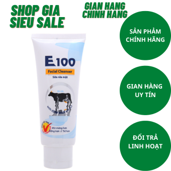 Sữa rửa mặt E100 tinh chất sữa bò 80ml