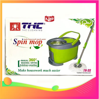 Bộ lau nhà thông minh Spin mop tím TH136 cao cấp