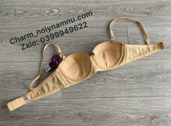Áo ngực nữ annie cup ngang nửa ngực BF8149, có thể bỏ thêm miếng lót rời