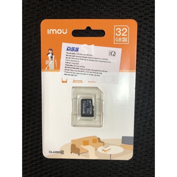 Thẻ nhớ camera imou 32gb / 64gb class 10