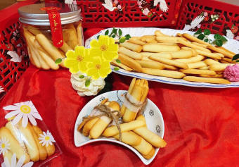 Bánh lưỡi mèo handmade bánh kẹo tết 2024