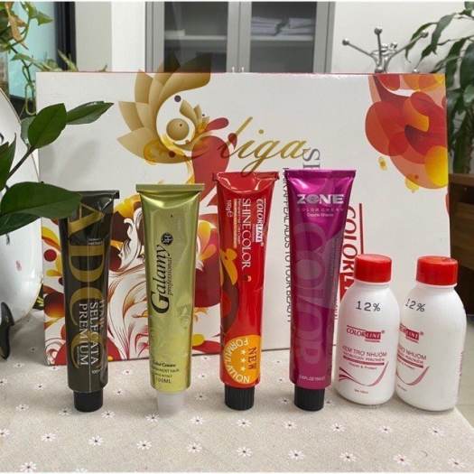 Thuốc Nhuộm Tóc Màu Tím Than, Tím Trầm 6/2 Dark Violet Blonde Hair Dye Cream