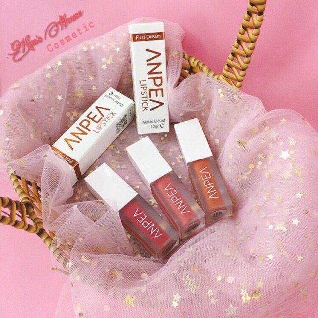 Son kem lì 💜💚💋anpea velvet lip cream thiên nhiên 100% chất son mềm mịn