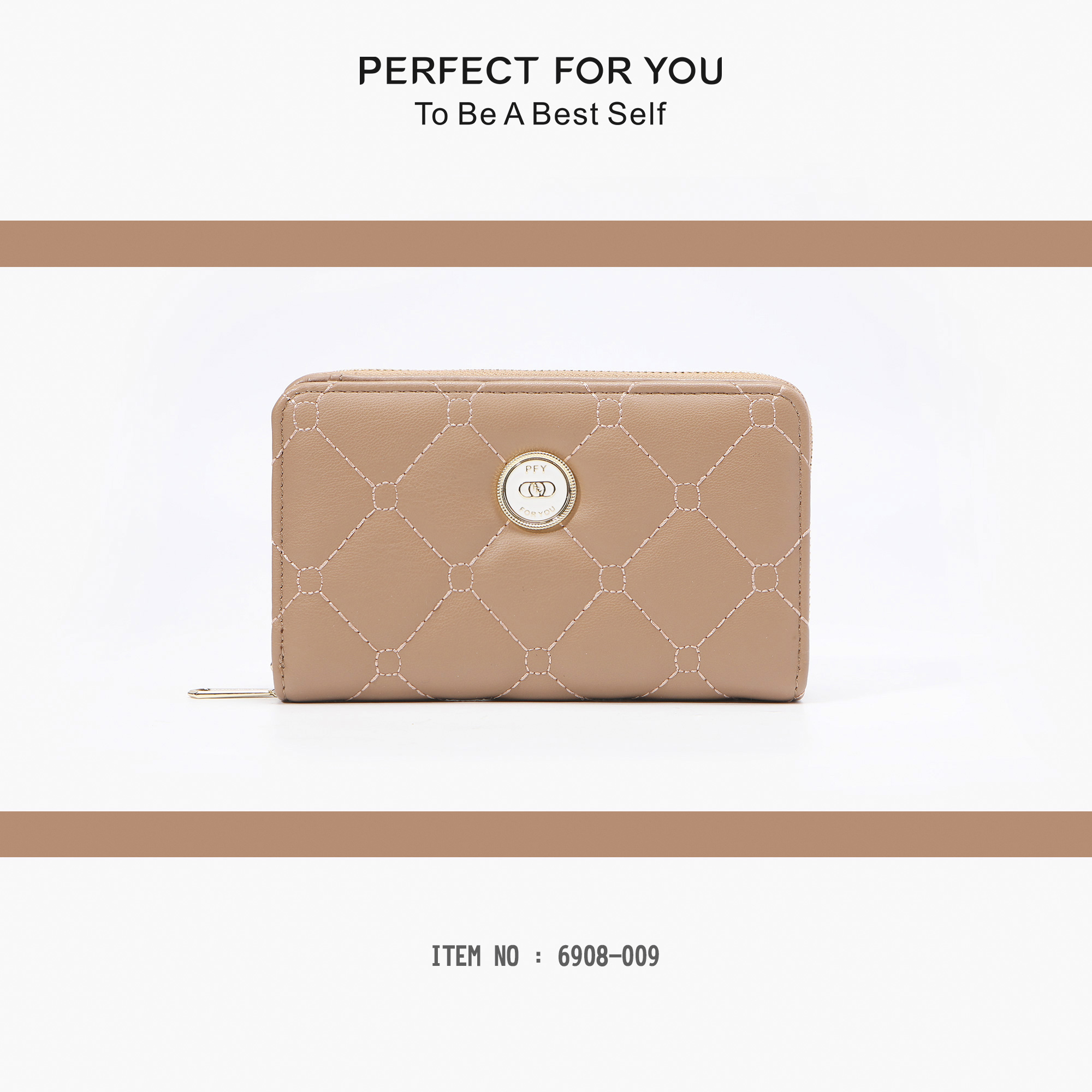 รูปภาพเพิ่มเติมเกี่ยวกับ กระเป๋าสตางค์ PERFECT FOR YOU (Forever Young)🔥🔥🔥กระเป๋าสตางค์ผู้ญิง กระเป๋าสตางค์ใบกลางผู้หญิง  6908-009