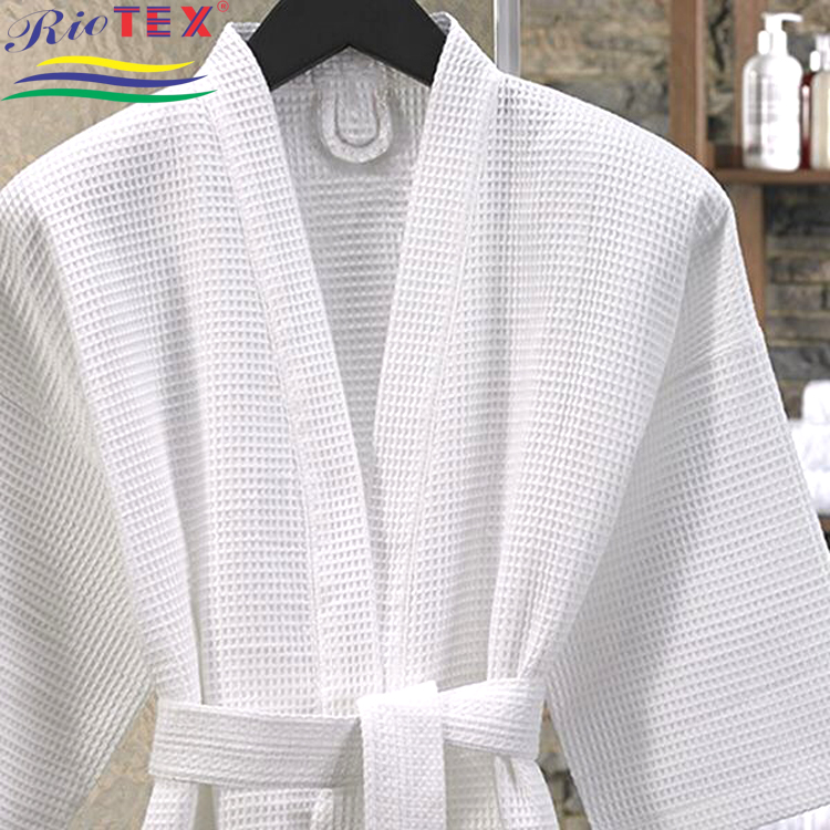 Áo Choàng Tắm Cotton RIOTEX - Dài 115 cm Cho Khách Sạn Spa