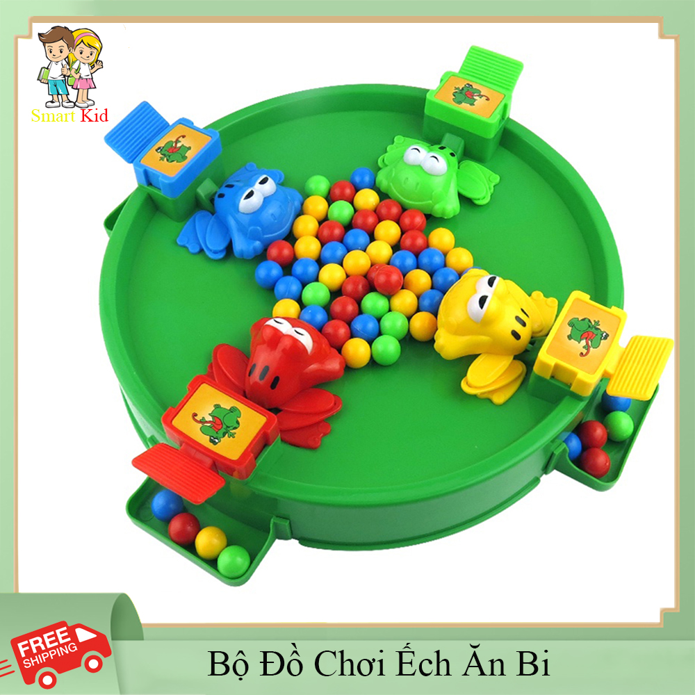 Đồ chơi trẻ em ếch ăn kẹo bộ đồ chơi ếch ăn bi vui nhộn hấp dẫn dánh cho 4 người chơi .Đồ chơi tương tác gia đình
