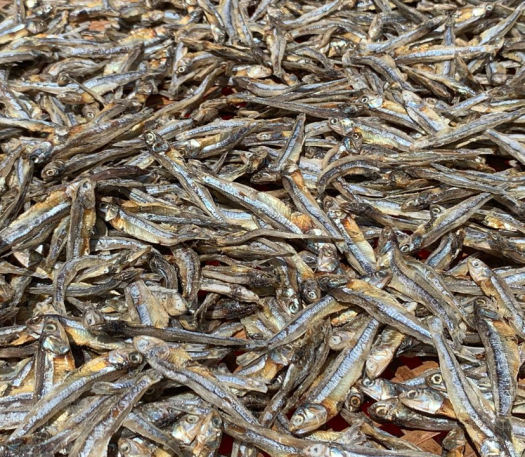 Cá khô nhỏ rim chua ngọt, Các loại khô cá ngon - Cá cơm khô loại béo Miền Tây, mình dày, bao ngon - Hàng sạch, 100% tự nhiên, hàng Việt Nam Xuất Khẩu 1kg, 500gr, 100gr