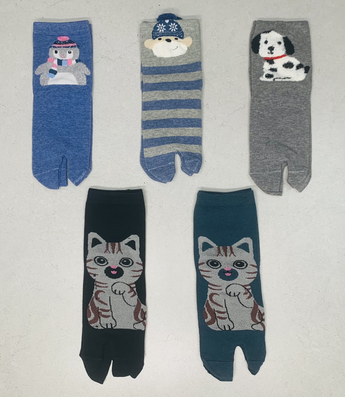 Combo 5 đôi vớ tất nữ hình in 3D, thun cotton , giao nhiều màu ngẩu nhiên ,không trùng lập, ảnh thật bảo đảm giao đúng hàng