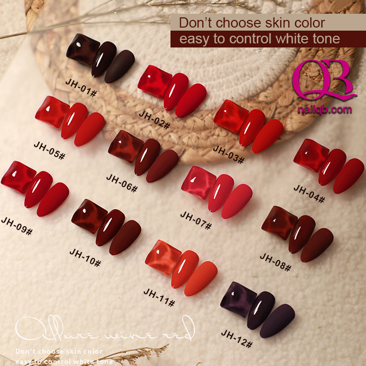 [HCM]Sơn gel AS tông đỏ mã JH