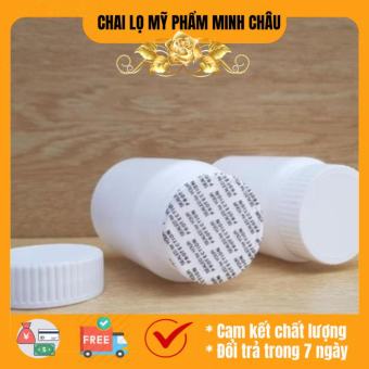 Hủ nhựa rỗng HDPE 120g đựng dược phẩm