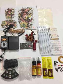 Bộ kit 1 máy xăm dành cho người mới học xăm D3