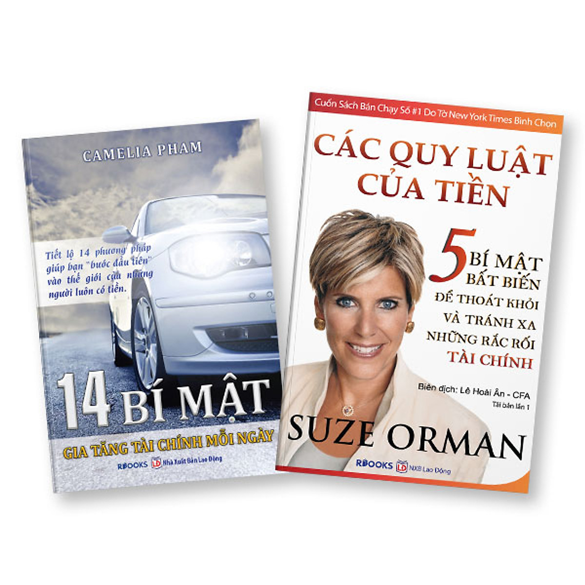 Bộ 2 cuốn sách: 14 bí mật gia tăng tài chính mỗi ngày + các quy luật của tiền